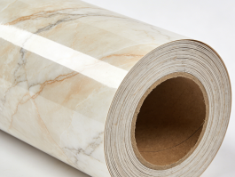 Competitive Price PPVC Decorative Film marble effectsfor Global SPC Flooring Buyers